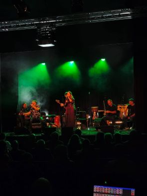 zespół muzyczny na scenie