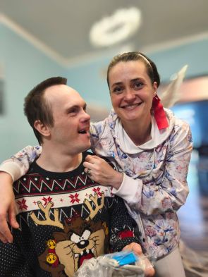 mieszkaniec z mikołajką